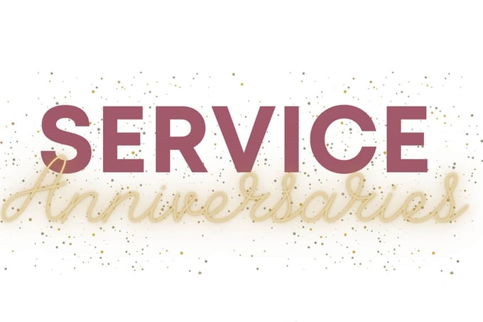 February Service Anniversaries