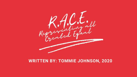 RACE by Tommie Johnson is a piece that talks about unconscious biases.